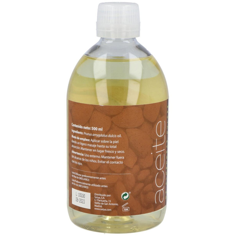 Sotya Aceite De Almendras Dulces 500Ml
