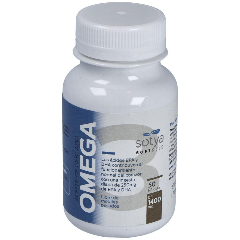 Omega 3 1400mg 50 Perlas - Sotya