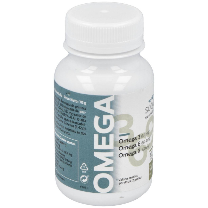 Omega 3 - 6 - 9 1300mg 50 Perlas - Sotya