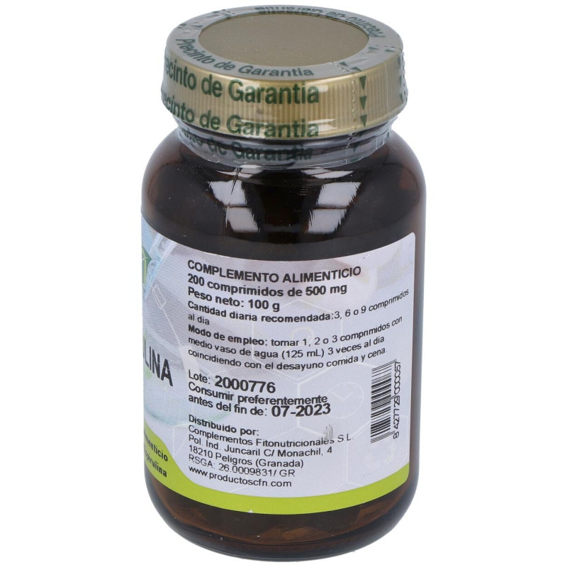 Espirulina 400Mg. 200Comp.