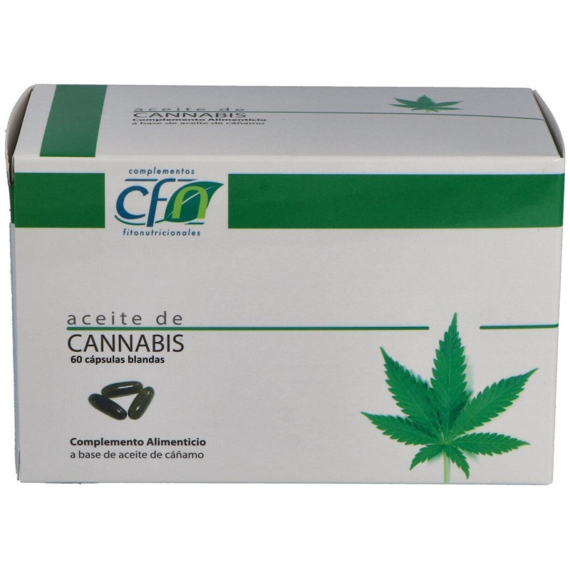 Aceite de Cannabis 1000mg. 60cap.blandas - Cfn