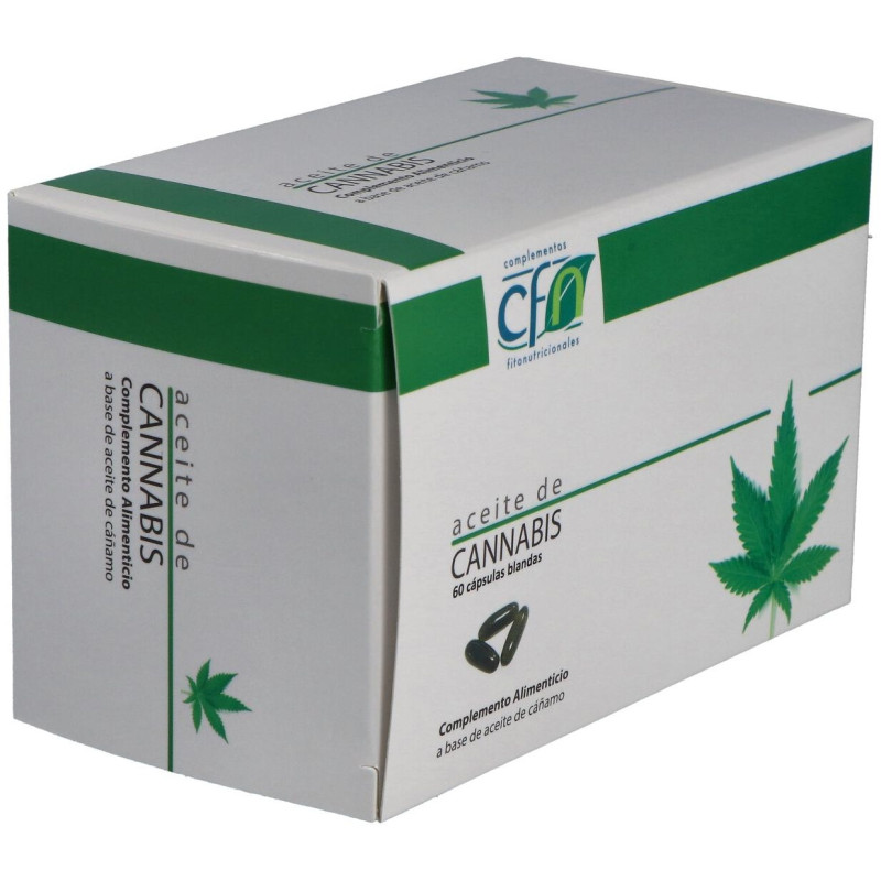 Aceite de Cannabis 1000mg. 60cap.blandas - Cfn