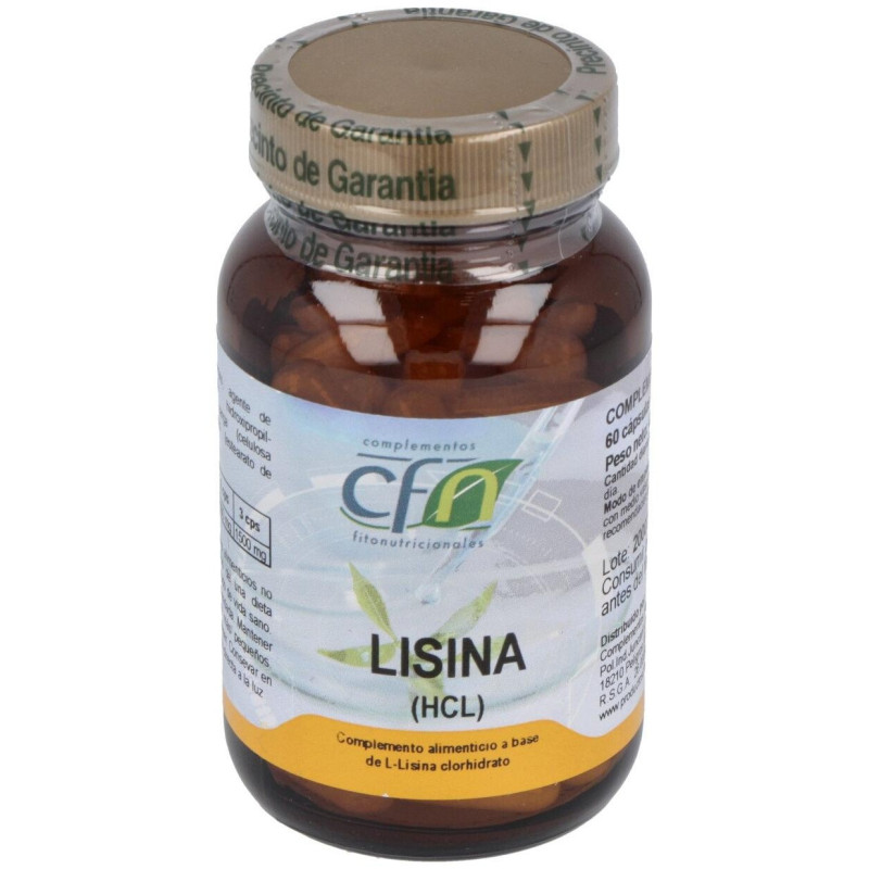 Lisina 500mg. 60cap - Cfn