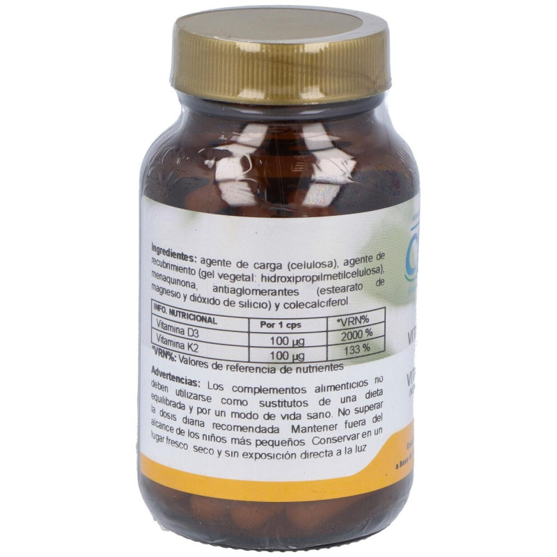 Vitamina D3+k2 60caps - Cfn