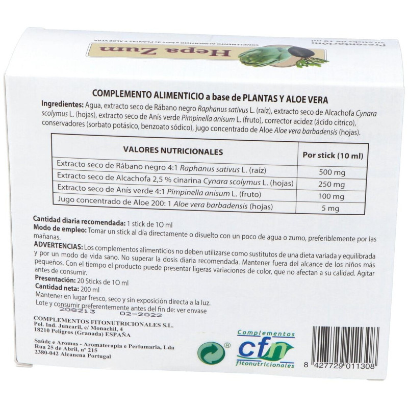 Hepazum 20uds - Cfn