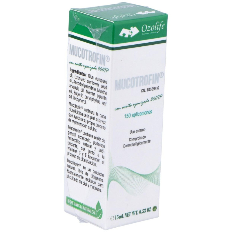 Mucotrofin Aceite Ozonizado 15Ml