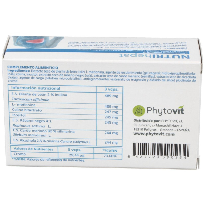 Nutri Hepat 60comp - Phytovit