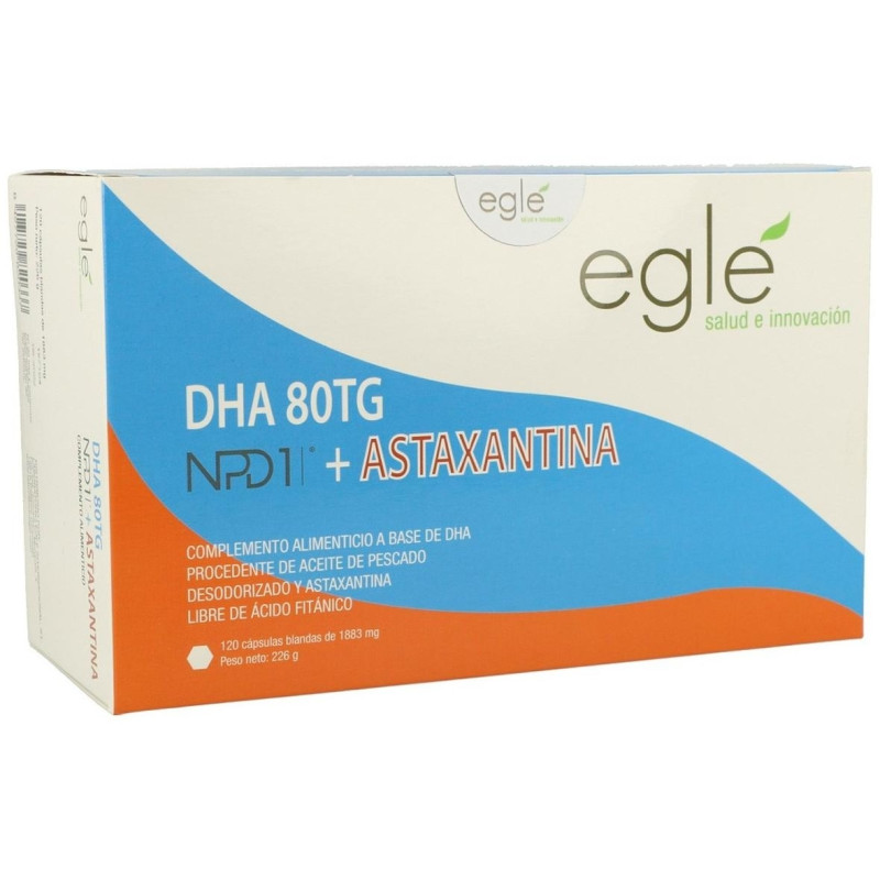 Npd1 Dha 80 Tg Astaxantina 120 Perlas - Egle