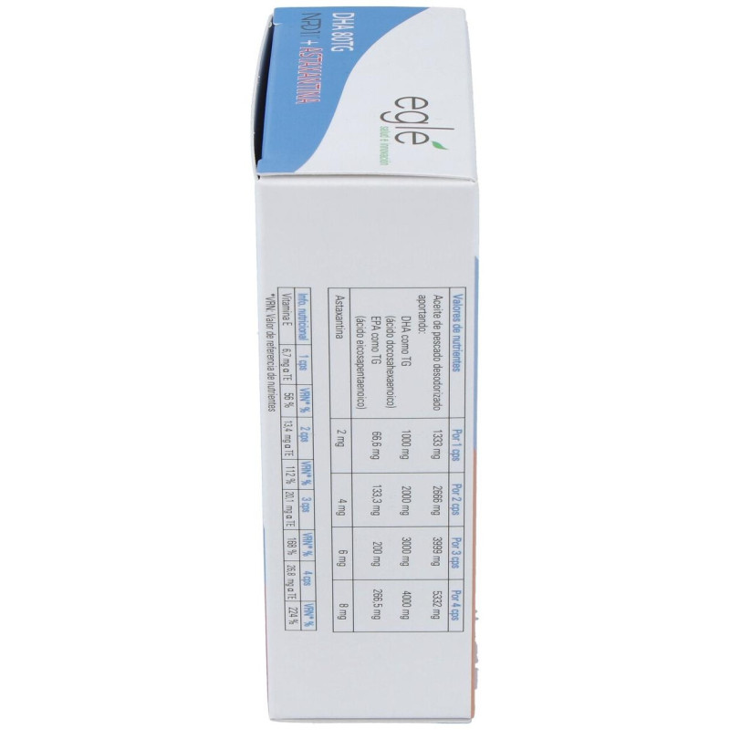 Eglé Npd1 Dha 80Tg Astaxantina 30 Perlas