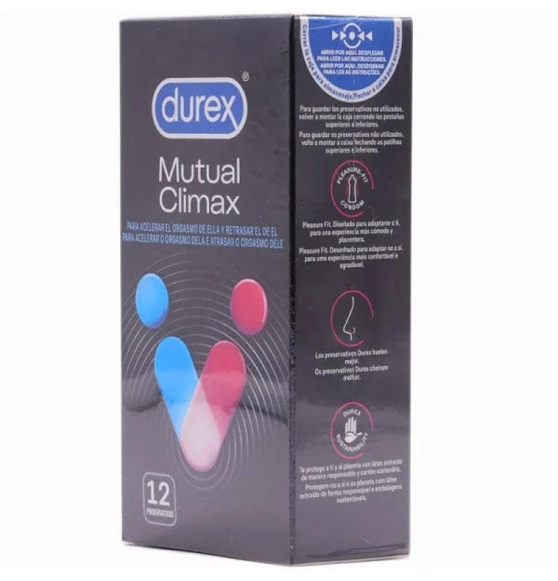 Durex Mutual Climax - Preservativos (12 Unidades) - Reckitt Benckiser
