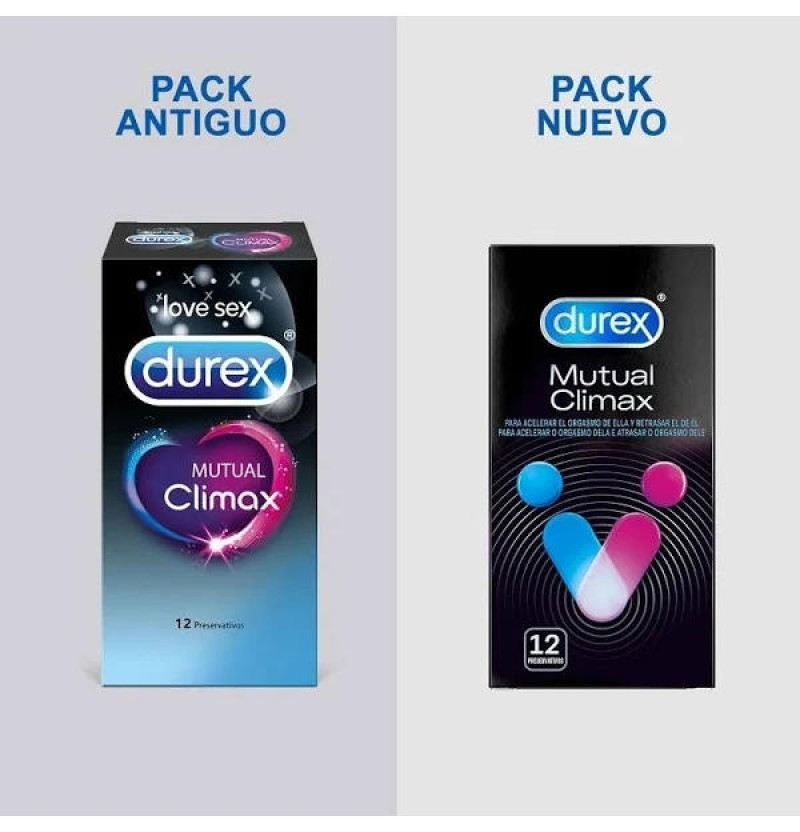 Durex Mutual Climax - Preservativos (12 Unidades) - Reckitt Benckiser