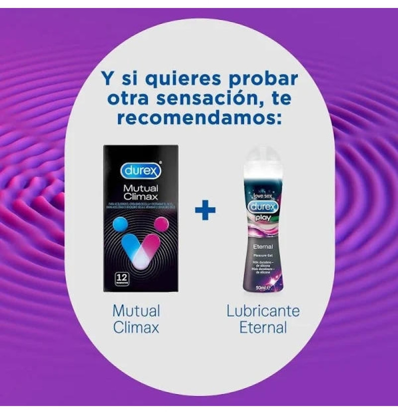 Durex Mutual Climax - Preservativos (12 Unidades) - Reckitt Benckiser