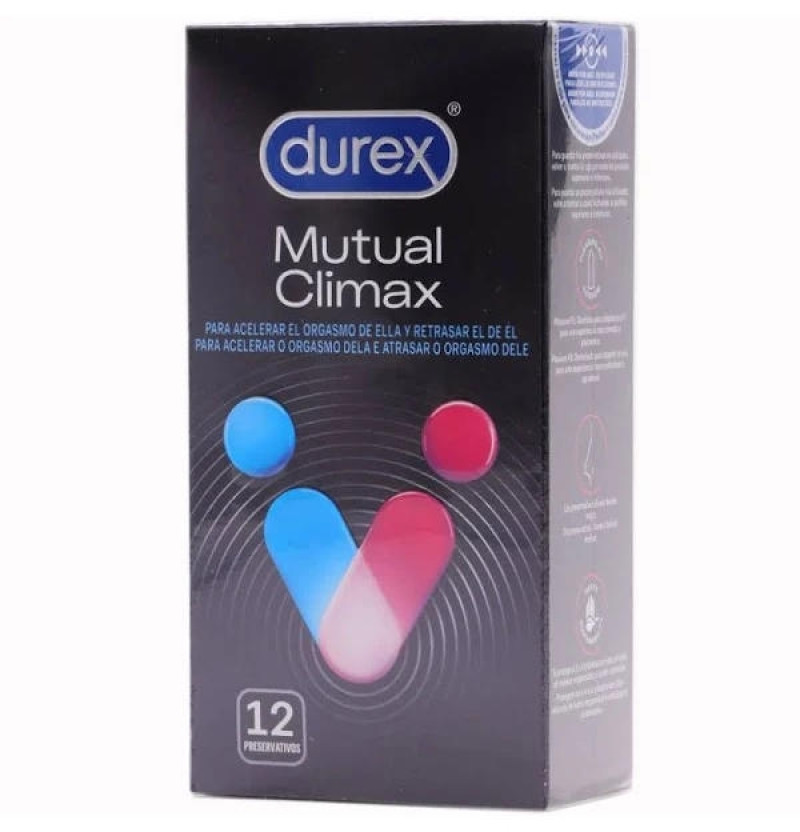 Durex Mutual Climax - Preservativos (12 Unidades) - Reckitt Benckiser