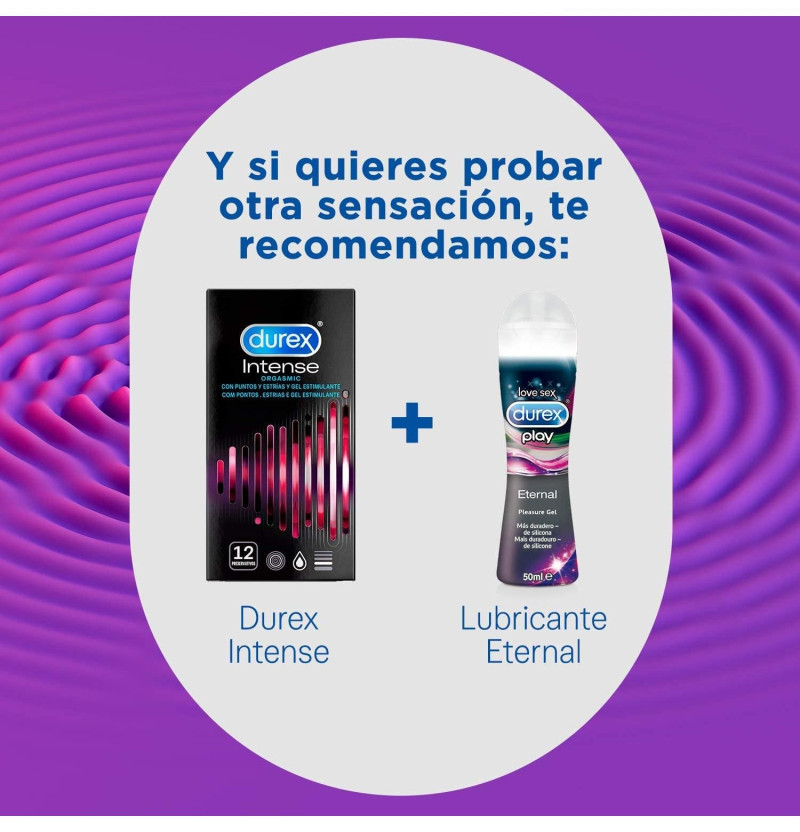 Durex Intense Orgasmic (12 Preservativos) - Reckitt Benckiser