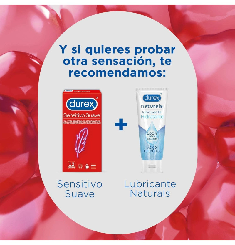 Durex Sensitivo Suave - Preservativos (12 Unidades) - Reckitt Benckiser