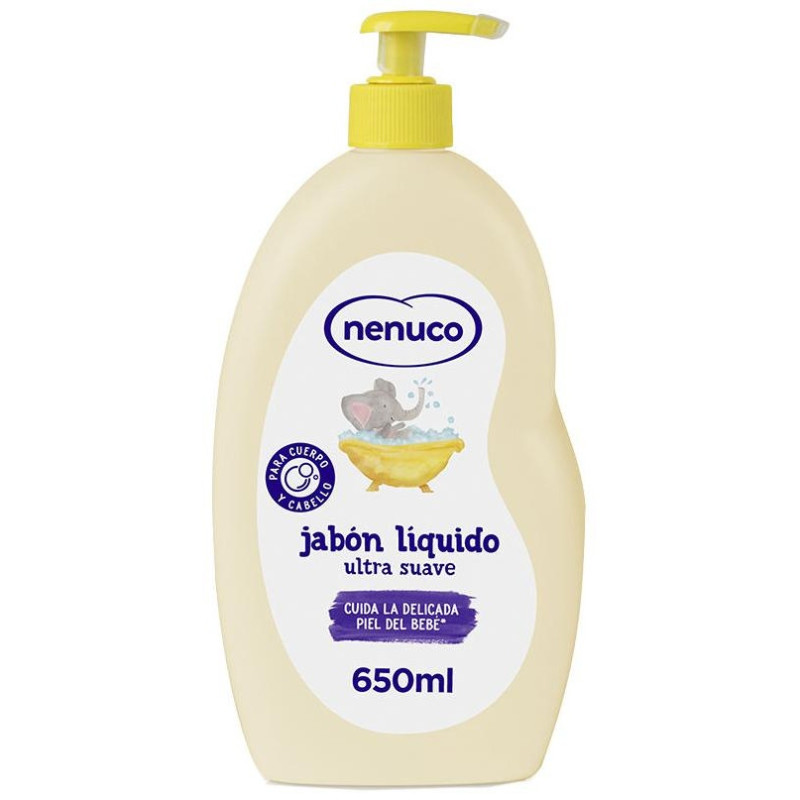 Jabón Líquido Ultra Suave con Aloe Vera 650 ml - Nenuco