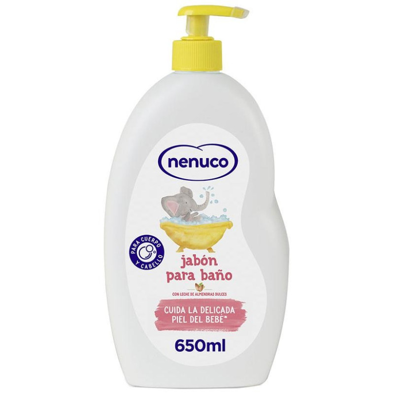 Baño Hidratante con Leche de Almendras Dulces 650 ml - Nenuco