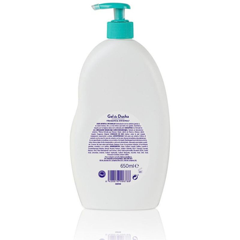 Classic Gel de Ducha Fragancia Original 650ml - Nenuco