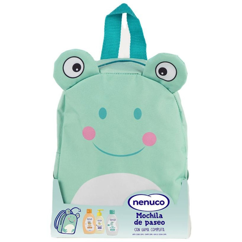Mochila Ranita Estuche 4 Pz - Nenuco