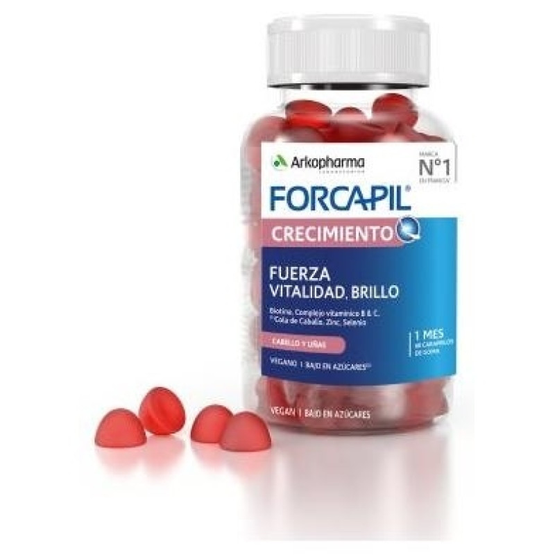 Forcapil Crecimiento 60 Gominolas - Arkopharma