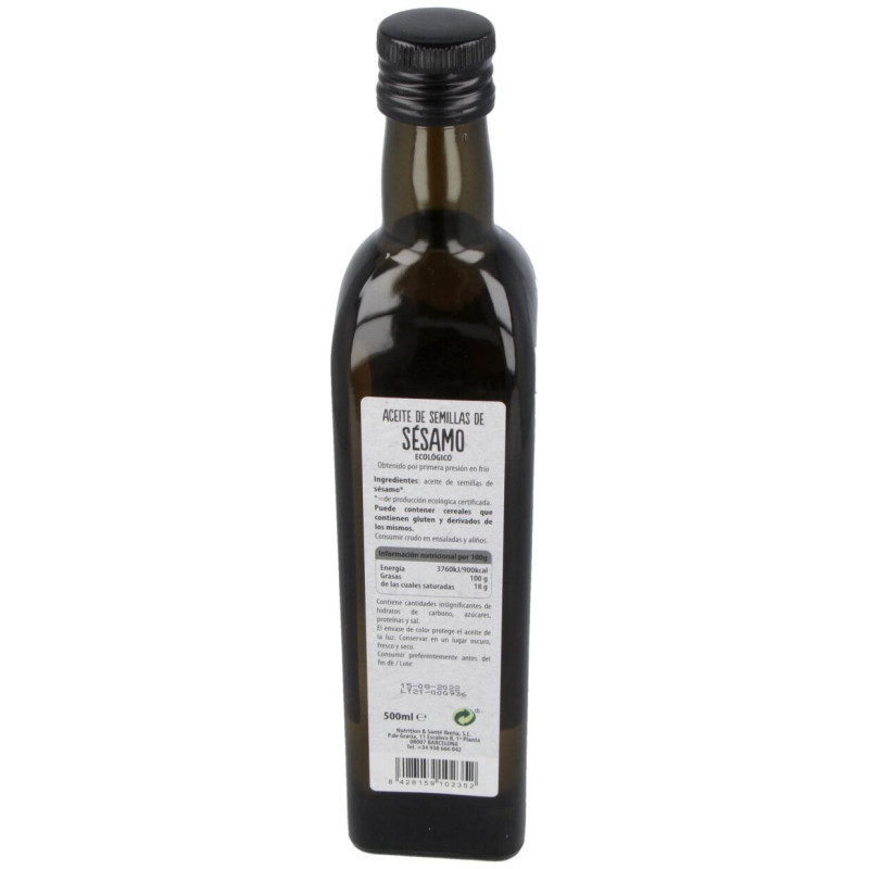 Aceite Sésamo 500ml Bio - Natursoy