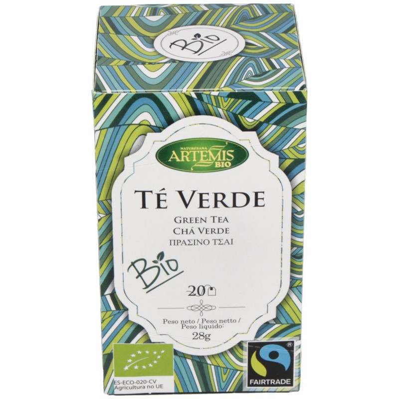 Te Verde Infusion 20bolsitas. Bio - Artemis Bio