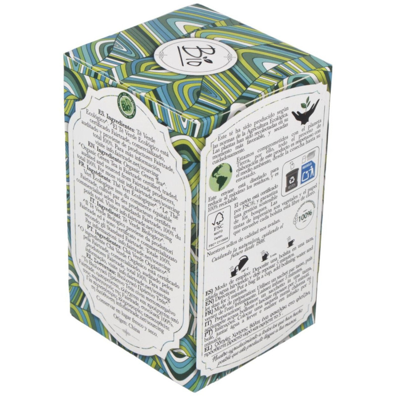 Te Verde Infusion 20bolsitas. Bio - Artemis Bio