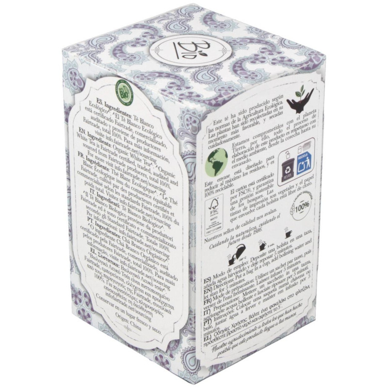 Herbes del Moli Te Blanco Infusion Bio 20uds - Artemis Bio