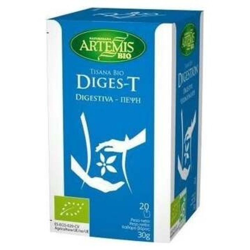 Tisana Digest - T 20 Filtros 30g - Artemis Bio