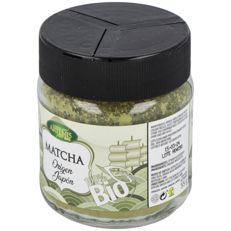 Artemis Te Matcha Premium Bio Vegano 55g - Artemis Bio