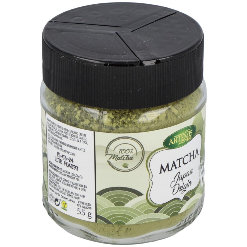 Artemis Te Matcha Premium Bio Vegano 55g - Artemis Bio