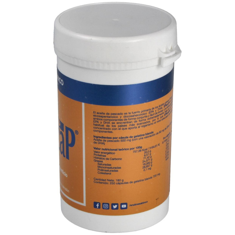 Sabinco Epa Cap Acidos Grasos Omega 3 250 Caps