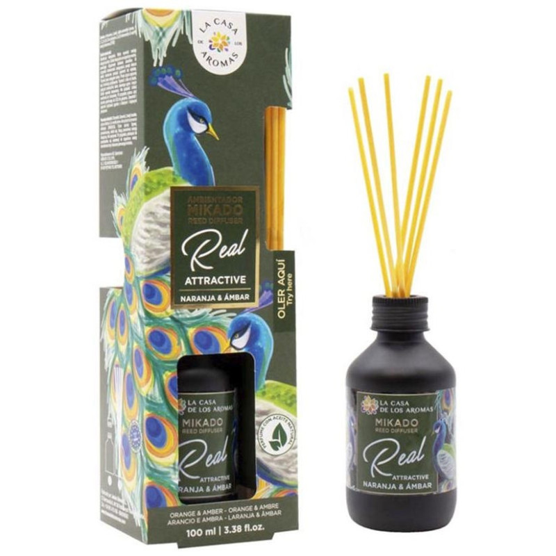 Mikado Ambientador Real Attractive 100ml - La Casa de los Aromas