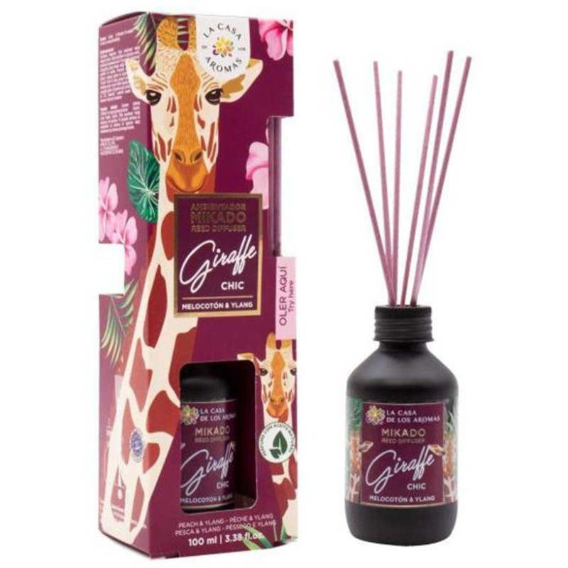 Mikado Ambientador Giraffe Chic 100ml - La Casa de los Aromas