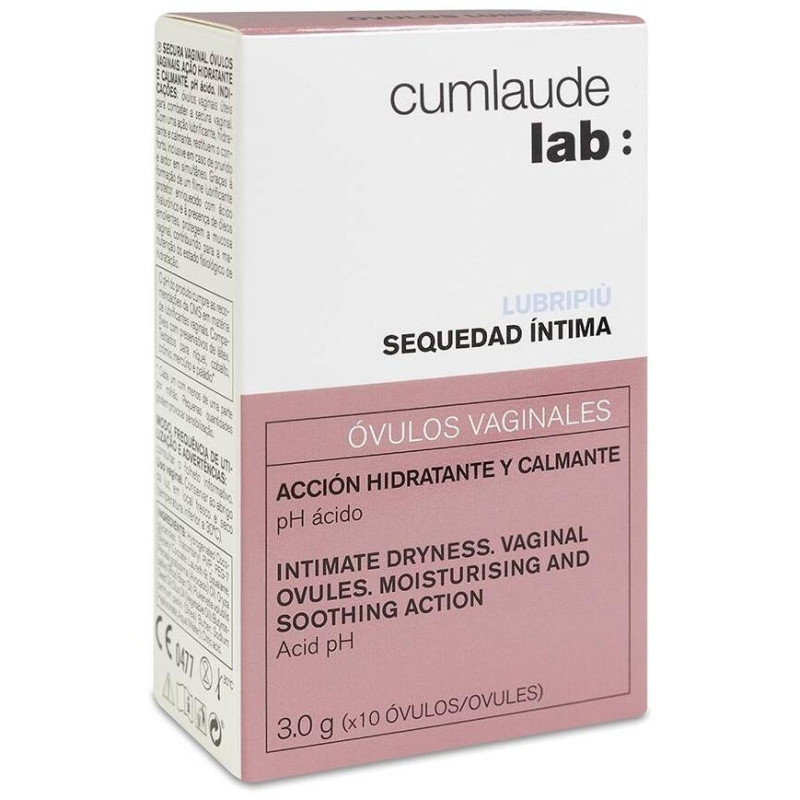 Lab Lubripiù Sequedad Íntima Óvulos Vaginales 10uds - Cumlaude