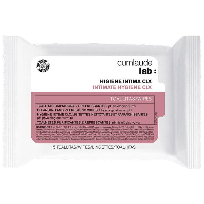 Higiene Íntima Clx Toallitas 15uds - Cumlaude Lab