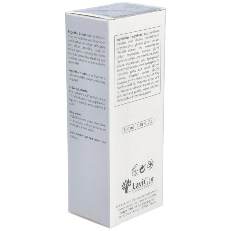 Lavigor Regenhial Crema 100Ml