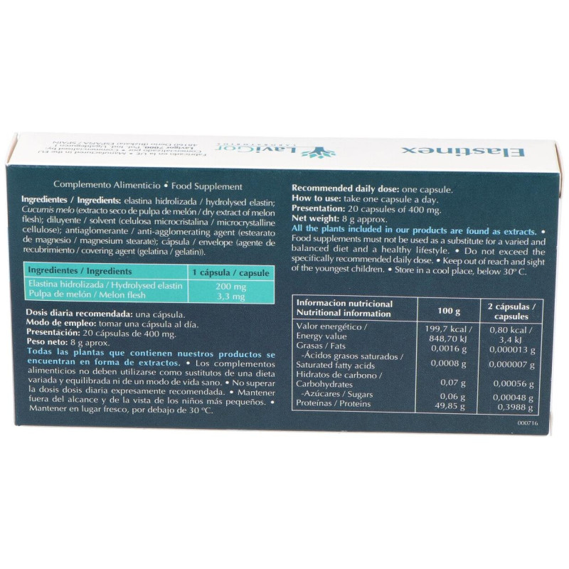 Elastinex 20caps - Lavigor