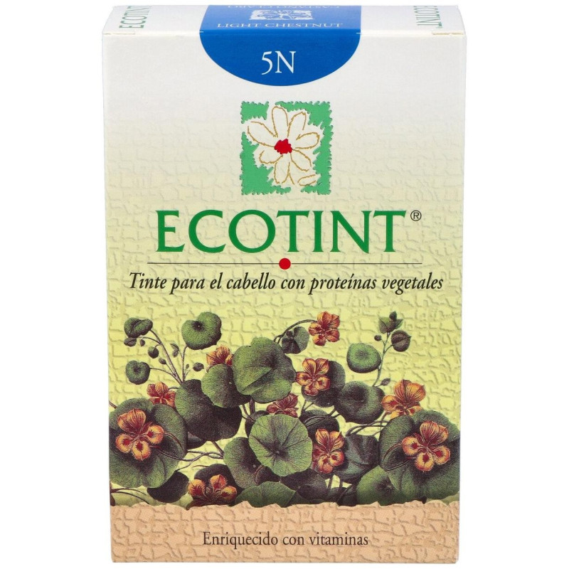 Tinte Cabello 5n Castaño Claro 130ml - Ecotint