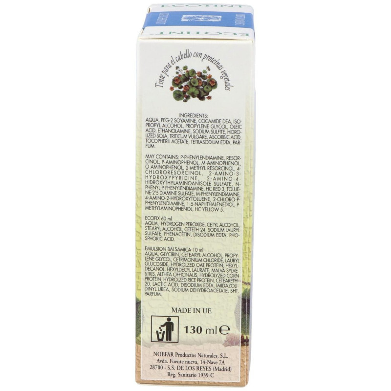 Tinte Cabello 5n Castaño Claro 130ml - Ecotint