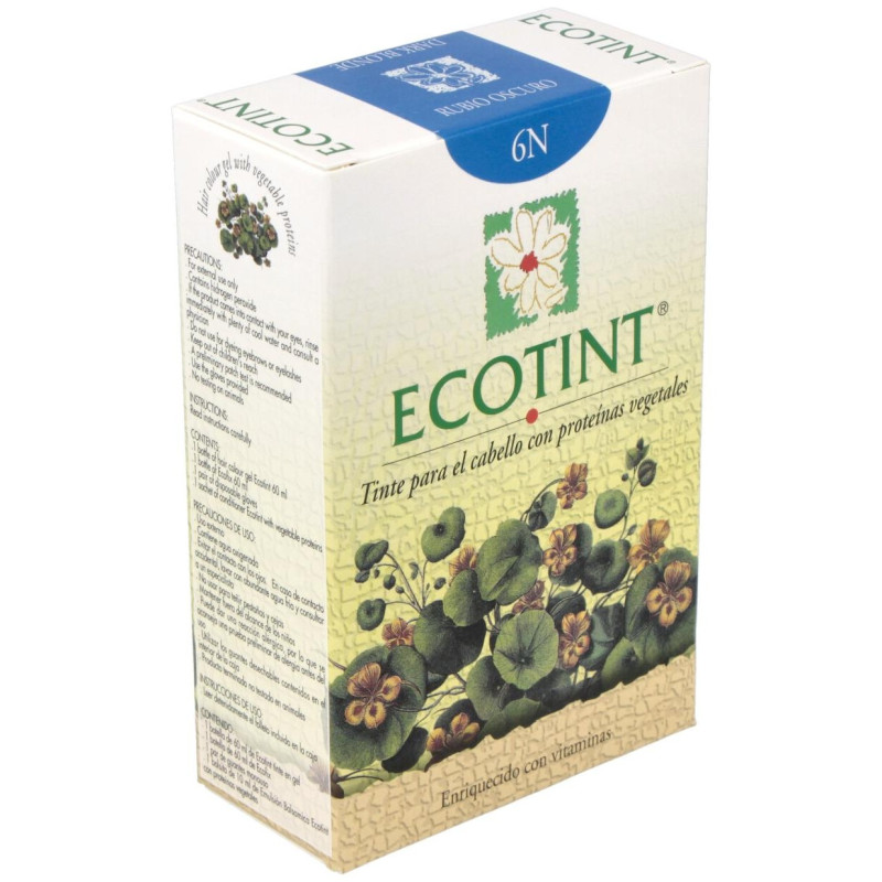 Rubio Oscuro Tinte para Cabello - Ecotint