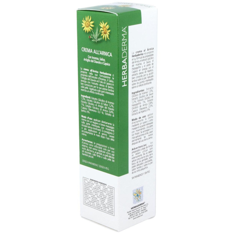 Herbaderma Arnica sin Parabenos 100ml - Noefar