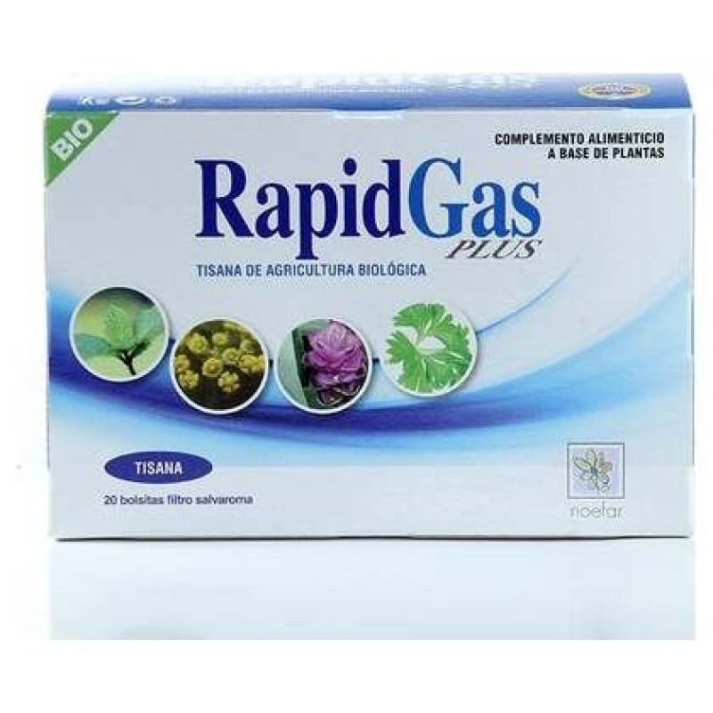 Rapidgas Plus Bio Tisana 20 Sobres - Noefar