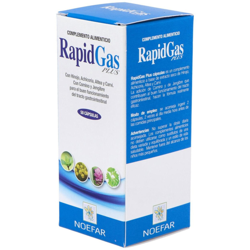 Rapidgas Plus 50cap - Noefar