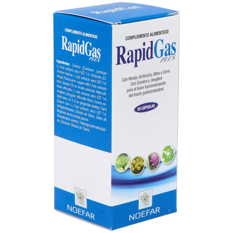Rapidgas Plus 50cap - Noefar