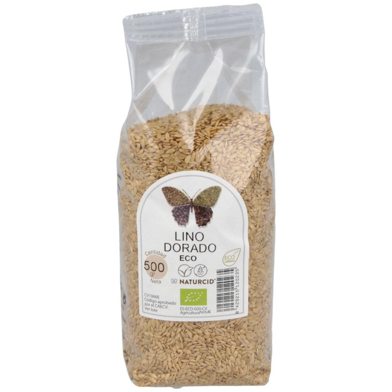 Semillas de Lino Dorado 500gr. Eco - Naturcid