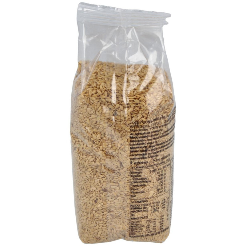 Semillas de Lino Dorado 500gr. Eco - Naturcid