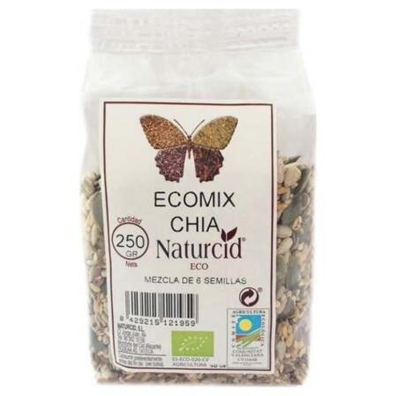Ecomix Chia 6 Semillas Eco 250g - Naturcid