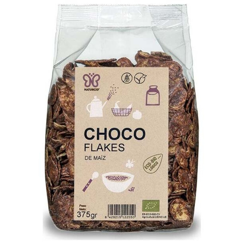 Chocoflakes de Maiz 375g - Naturcid