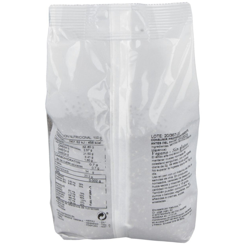 Semillas de Chia 500gr. Eco - Naturcid